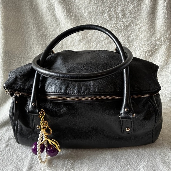 ♠️ Kate Spade Cobble Hill Black Leather Leslie Tote Bag - Picture 7 of 16